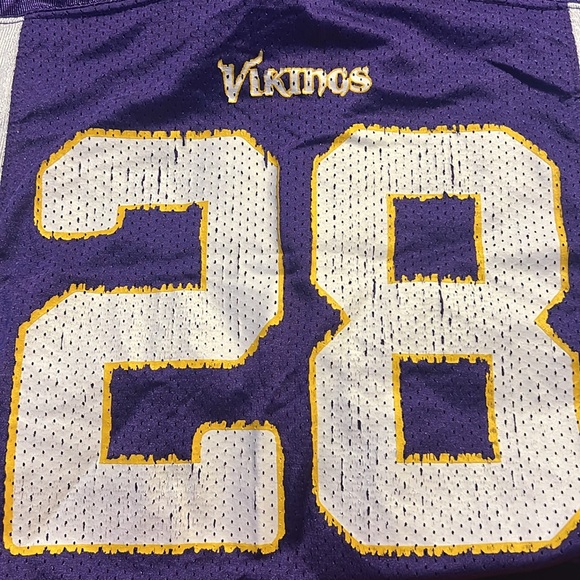 Reebok NFL Adrian Peterson Vikings jersey kids small - Picture 5 of 7